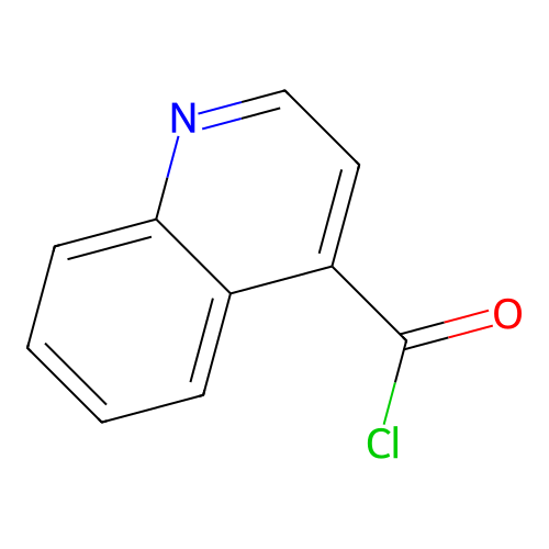 4-Quinolinecarbonyl chloride structure