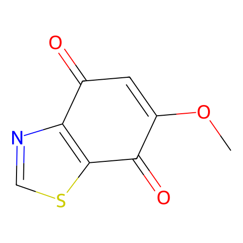 6-Methoxybenzothiazole-4,7-dione structure