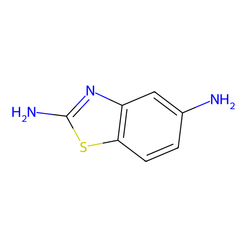 1,3-Benzothiazole-2,5-diamine structure