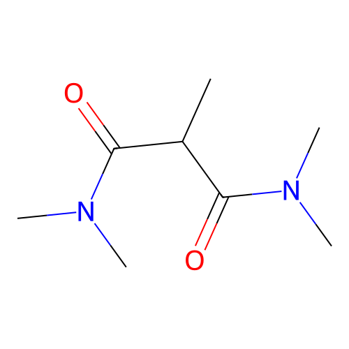 2,N,N,N',N'-Pentamethylmalonamide structure
