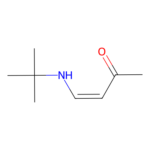 (Z)-4-tert-Butylamino-but-3-en-2-one structure