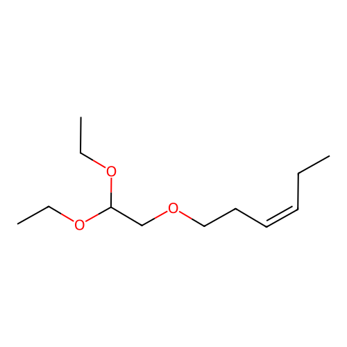 3-Hexene, 1-(2,2-diethoxyethoxy)-, (3Z)- structure