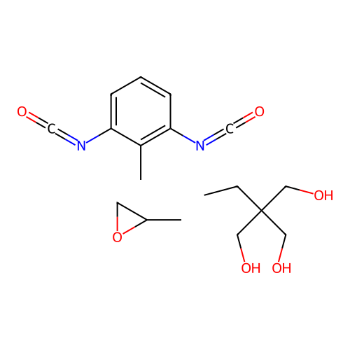 (C9-H6-N2-O2.C6-H14-O3.C3-H6-O)x- structure