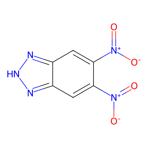 5,6-Dinitro-1H-benzotriazole structure