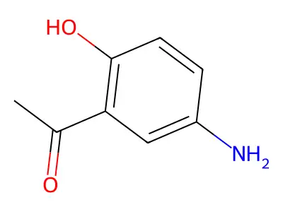 1-(5-Amino-2-hydroxyphenyl)ethanone structure