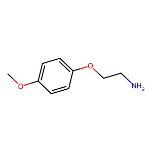 2-(4-Methoxyphenoxy)ethan-1-aminium structure