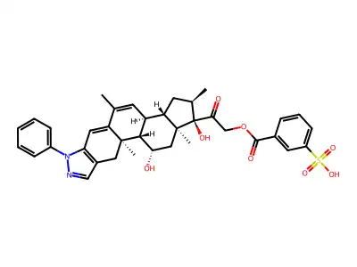 Cortisuzol structure