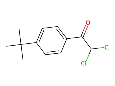 2,2-Dichloro-1-(4-(1,1-dimethylethyl)phenyl)ethan-1-one structure