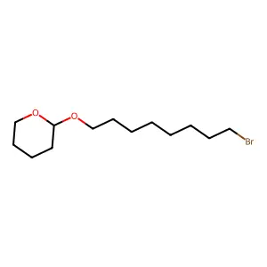 2H-Pyran, 2-[(8-bromooctyl)oxy]tetrahydro- structure