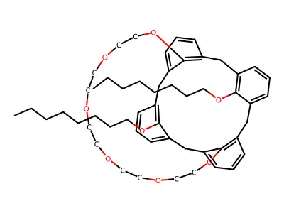 1,3-Dioctyloxy-calix[4]arene-crown-6 structure