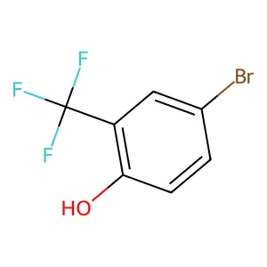 o-Cresol, 4-bromo-alpha,alpha,alpha-trifluoro- structure