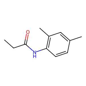 2',4'-Dimethylpropionanilide structure