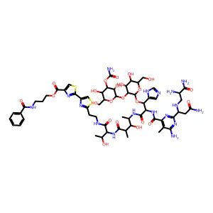Bleomycin bae structure