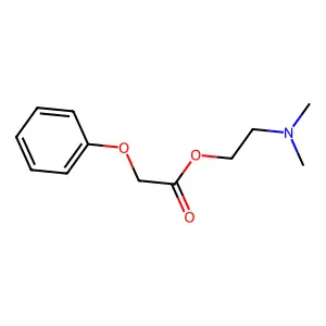 2-(Dimethylamino)ethyl phenoxyacetate structure
