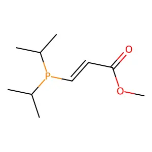 3-(Diisopropylphosphino)acrylic acid methyl ester structure