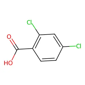 2,4-二氯苯甲酸 structure