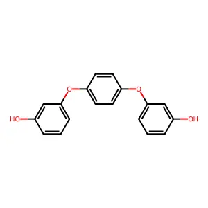 1,4-Bis(3-hydroxyphenoxy)benzene structure