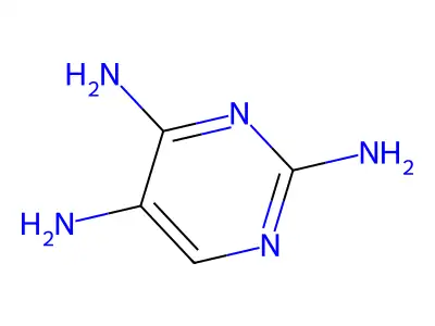 Pyrimidine-2,4,5-triamine structure