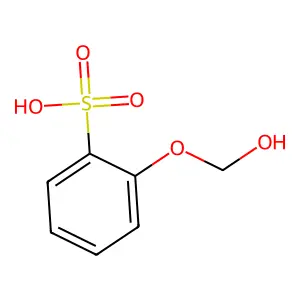 ethanesulfonic acid- 2-[2-chloro-4-(4,6-diamino-2,2-dimethyl-1,3,5-triazin-1(2h)-yl)phenoxy]-1-(morpholin-4-yl)ethanone(1:1) structure