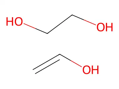 1,1'-(1,2-Ethanediylbis(oxy))bis(ethene) structure