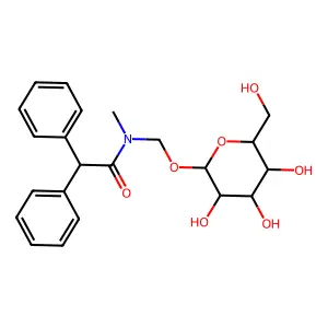 ethanesulfonic acid- 2-[4-(4,6-diamino-2,2-dimethyl-1,3,5-triazin-1(2h)-yl)phenoxy]-n-phenylacetamide(1:1) structure