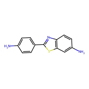 2-(4-Amino-phenyl)-benzothiazol-6-ylamine structure