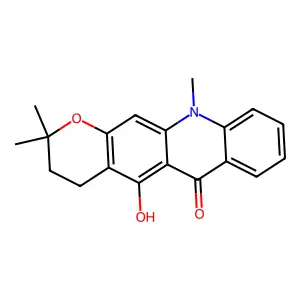 ethanesulfonic acid- 2-[3-(4,6-diamino-2,2-dimethyl-1,3,5-triazin-1(2h)-yl)phenoxy]-1-(morpholin-4-yl)ethanone(1:1) structure