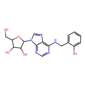 Ortho-topolin riboside structure