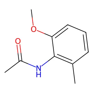 N-(2-Methoxy-6-methylphenyl)acetamide structure