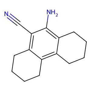10-Amino-1,2,3,4,5,6,7,8-octahydrophenanthrene-9-carbonitrile structure