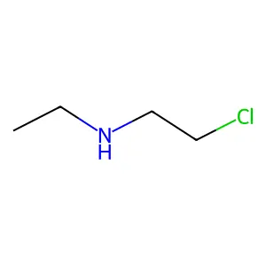 Ethanamine, 2-chloro-N-ethyl- structure