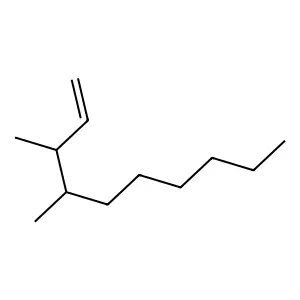 3,4-Dimethyl-1-decene structure