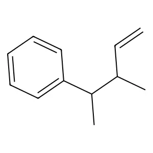 3-Methyl-4-phenyl-1-pentene structure