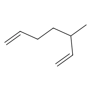 3-Methyl-1,6-heptadiene structure