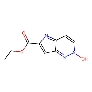 Ethyl 2-hydroxy-2H-pyrrolo[3,2-c]pyridazine-6-carboxylate structure