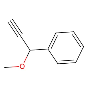3-Methoxy-3-phenyl-1-propyne structure