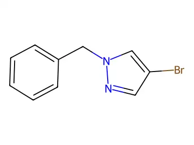 1-benzyl-4-bromo-1H-pyrazole structure