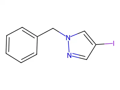 1-Benzyl-4-iodo-1H-pyrazole structure