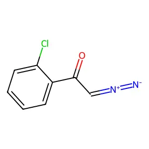 Ethanone, 1-(2-chlorophenyl)-2-diazo- structure