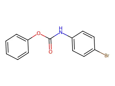 Phenyl N-(4-bromophenyl)carbamate structure