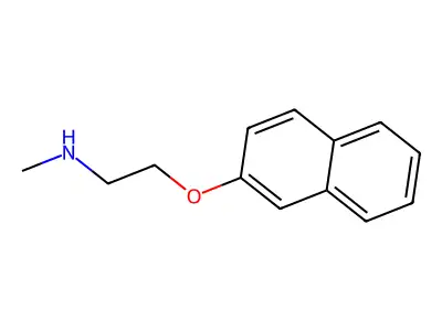 Methyl[2-(naphthalen-2-yloxy)ethyl]amine structure