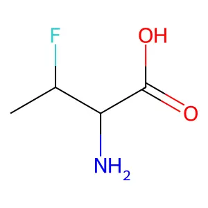 2-氨基-3-氟丁酸 structure