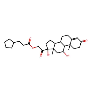 Cortef fluid structure
