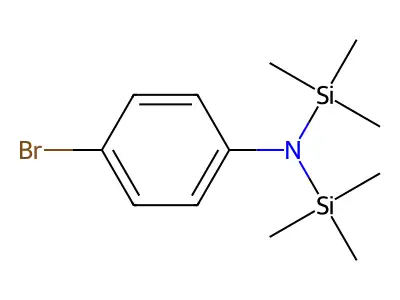 4-Bromo-N,N-bis(trimethylsilyl)aniline structure