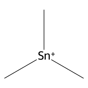 Trimethyltin(1+) structure
