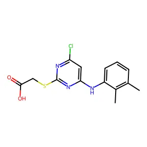 匹立尼酸 structure