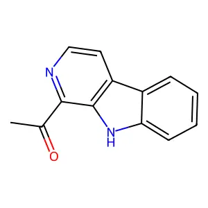 1-Acetyl-Beta-Carboline structure