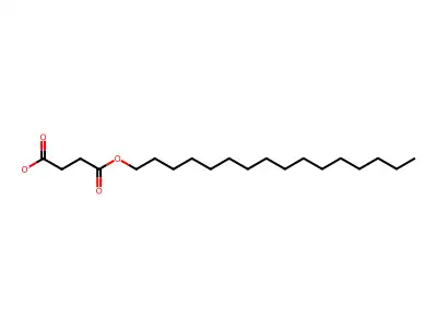 4-(Hexadecyloxy)-4-oxobutanoic acid structure