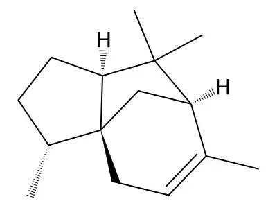 Cedrene structure