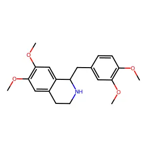 Norlaudanosins structure